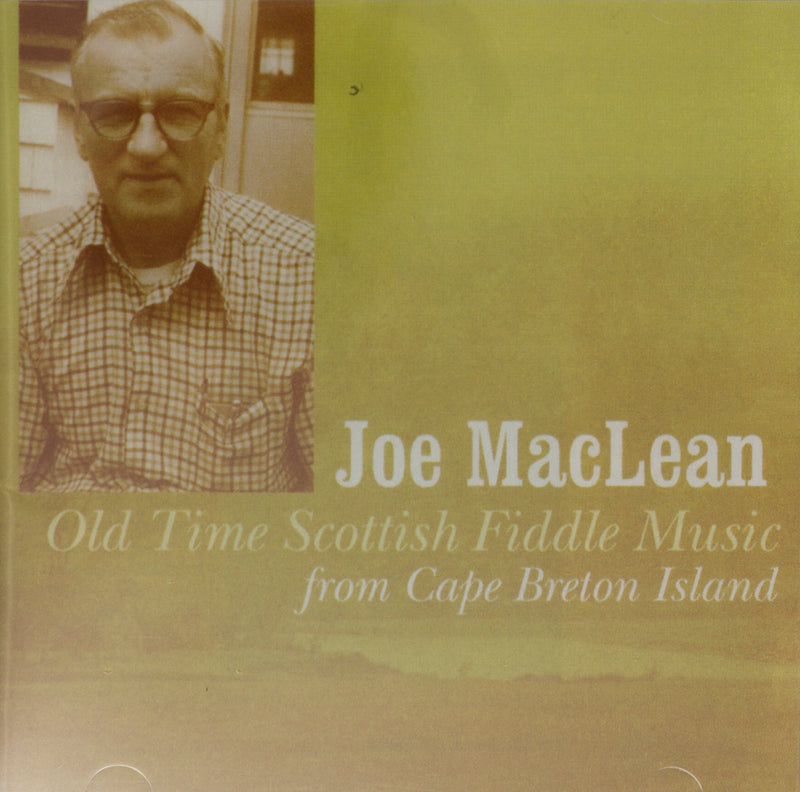 CD Cover- Old Time Scottish Fiddle Music by Joe MacLean