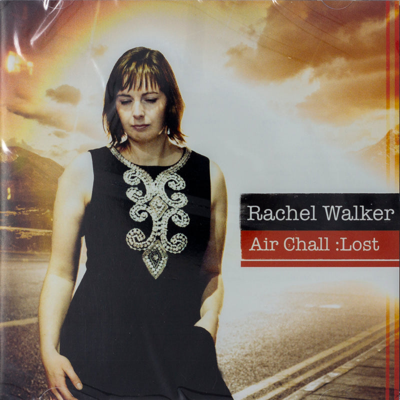 CD Cover - Air Chall | Lost. Image of Rachel Walker standing on a road.