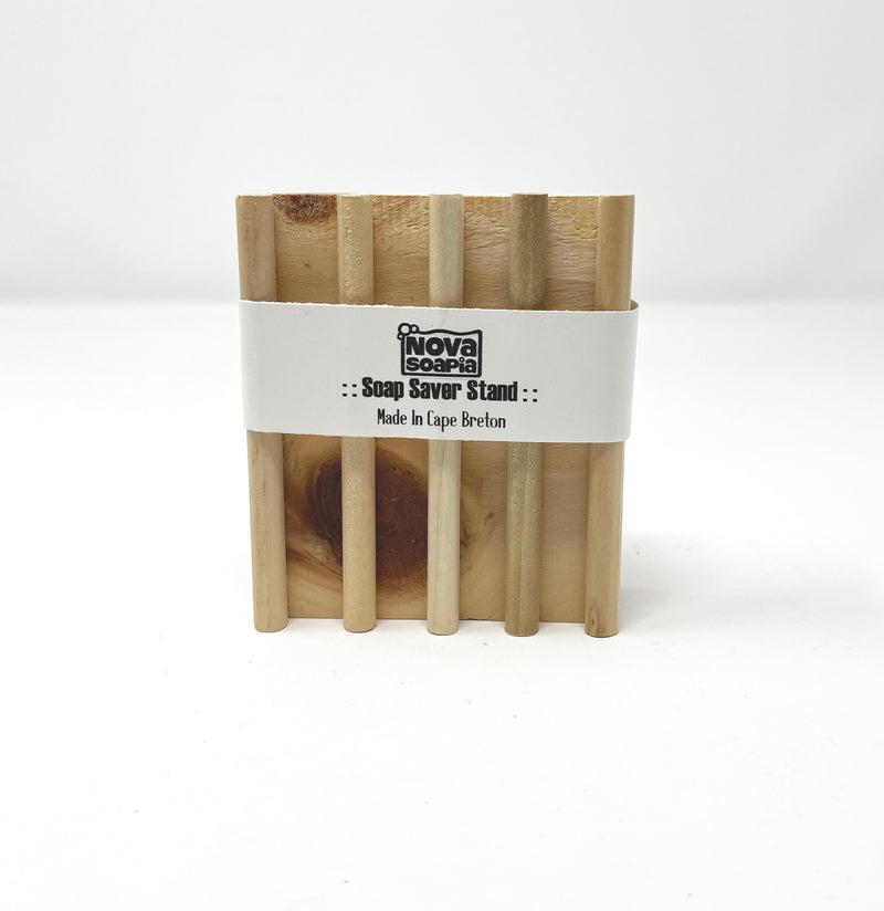 Wooden Soap Saver Stand