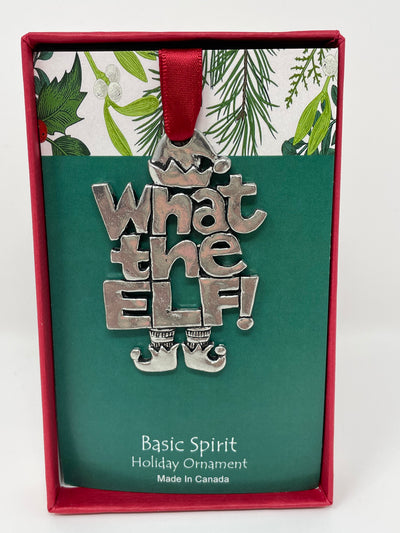 Basic Spirit Pewter Holiday Ornaments