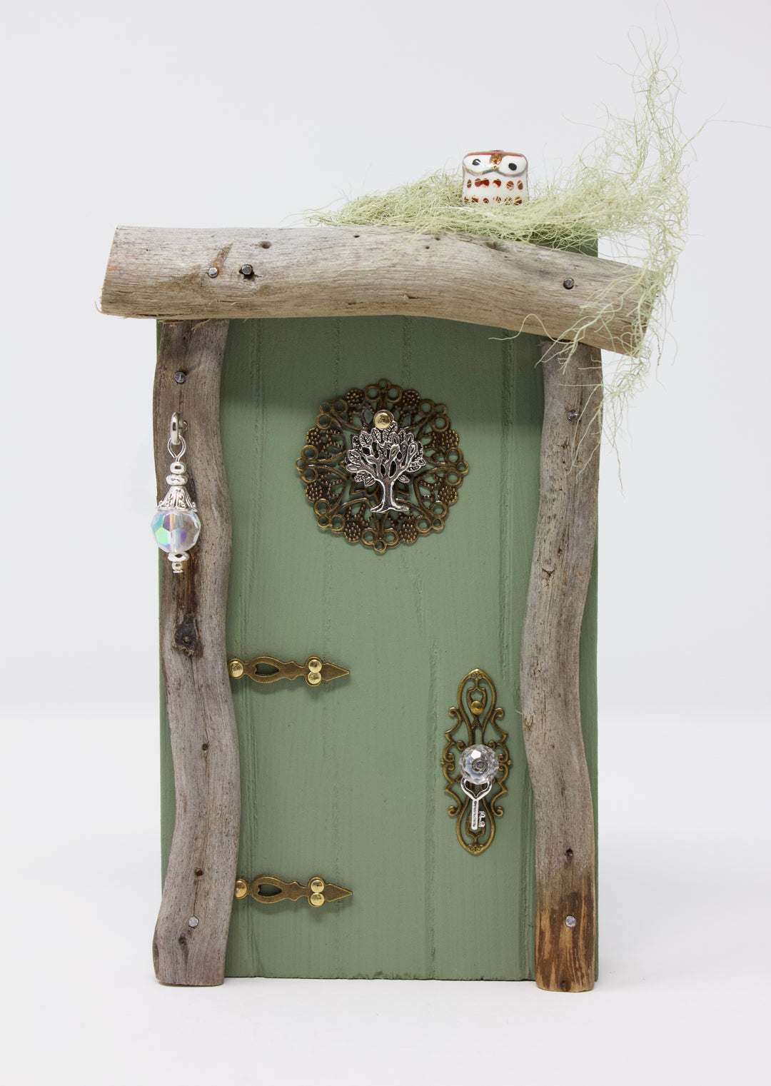 Fairy Door- Moss Green Colour