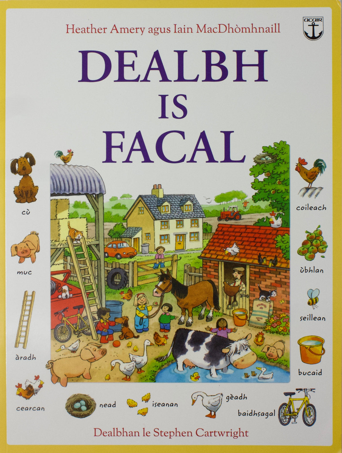 Book Cover- Dealbh is Facal
