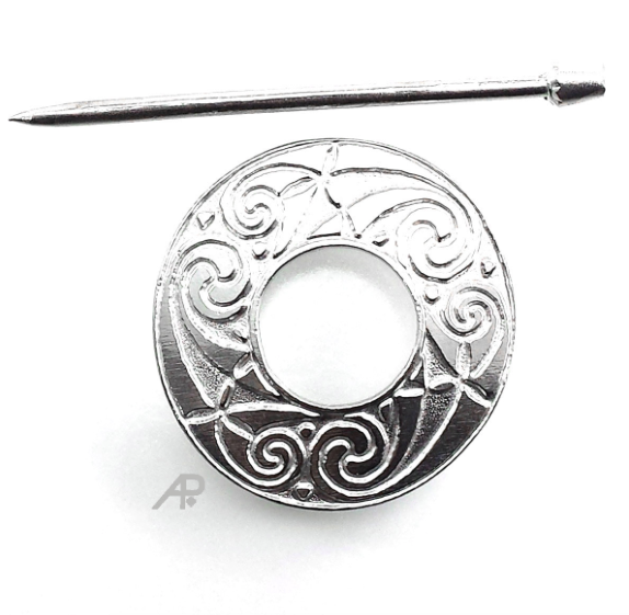 Temple Spiral Shawl Fastener